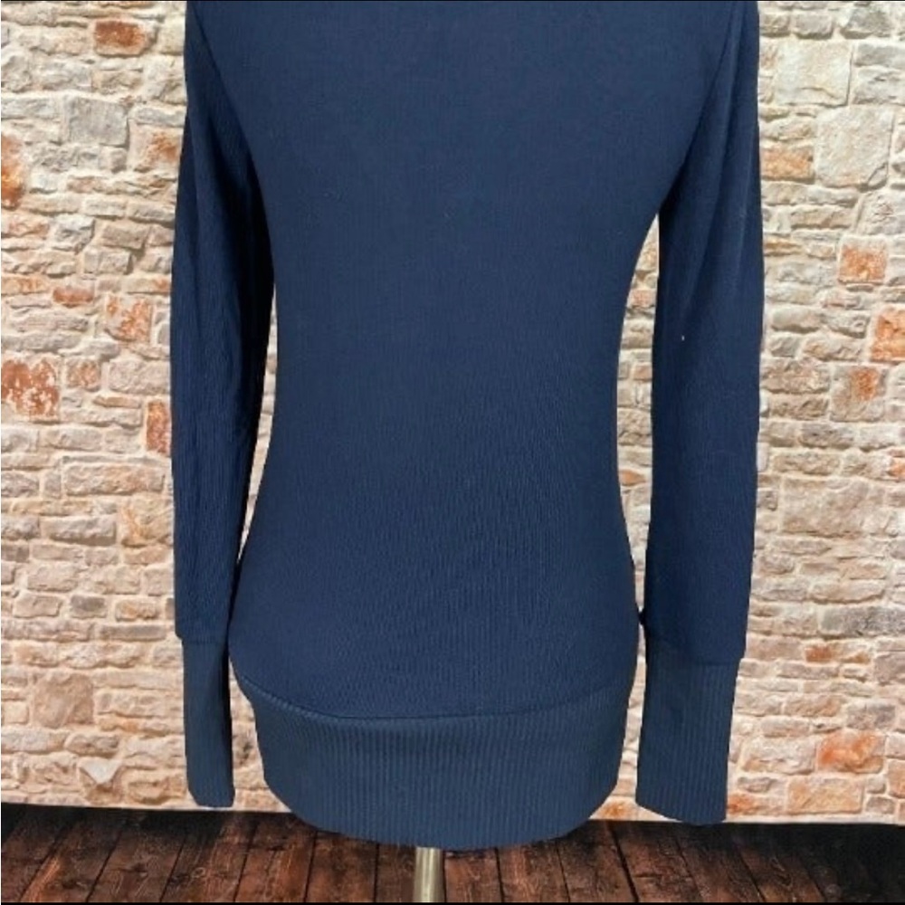 NWT Women’s Navy Blue Snap Button Sweater Cardigan size XS - Picture 7 of 8